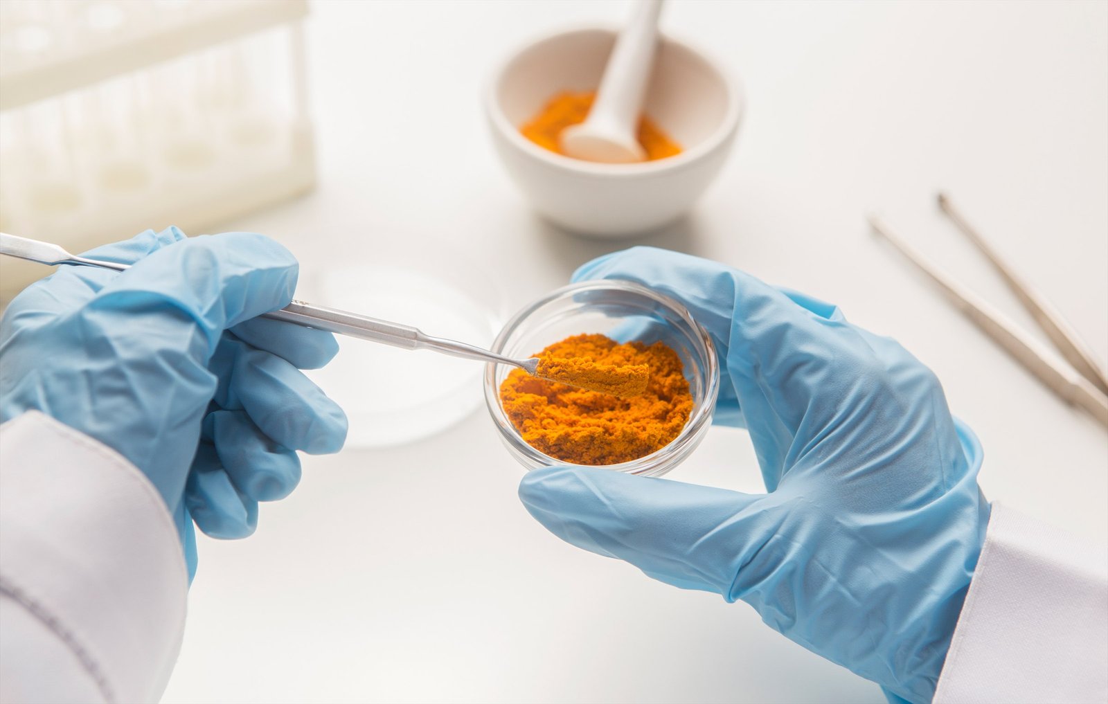 Curcuma ingredient research and laboratory evaluation
